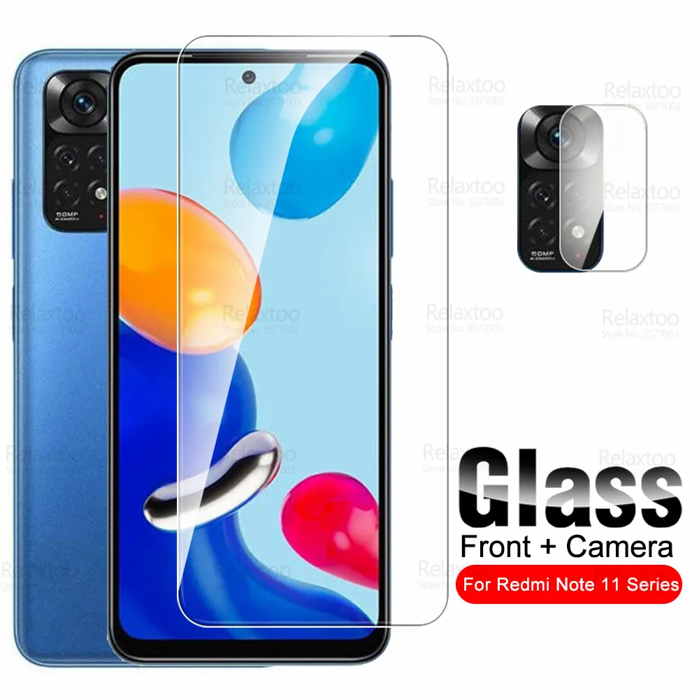 

Закаленное стекло для камеры Xiaomi Redmi Note 11 Pro стекло Redmy Not 11Pro 11 S Note11 S глобальная защита экрана 9H защитная пленка