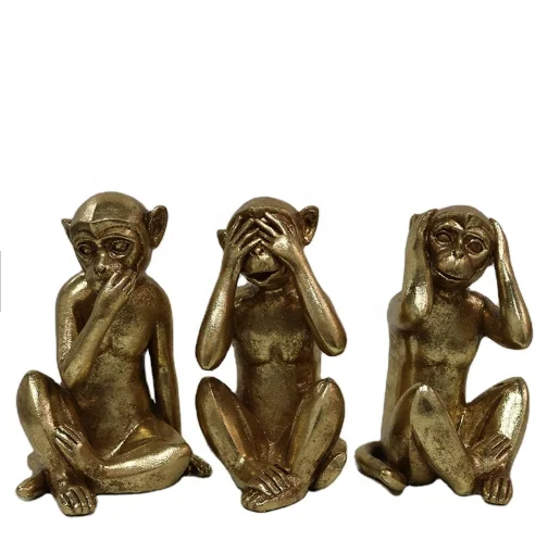 

Домашний декор, смола, Три золота, искусственный дизайн, скульптура, Декор для дома, ремесла