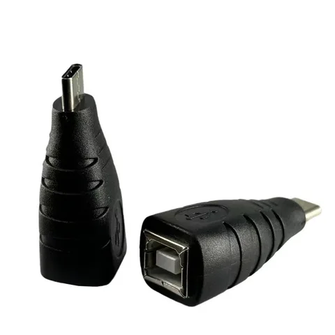 1 шт., переходник с USB 2,0 B на USB C Type C