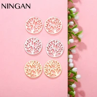 ningan tree of life hollow stud earring new original design fashion earrings for princess girl fashion party gift