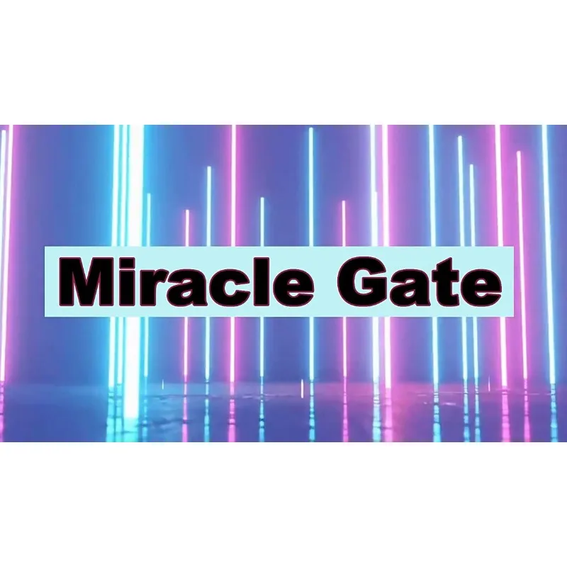 Фото Карта Miracle Gate: Профессиональный магический трюк с исчезновением карты из рамки, эффект мгновенного исчезновения, иллюзия для уличных и сценических выступлений. №1