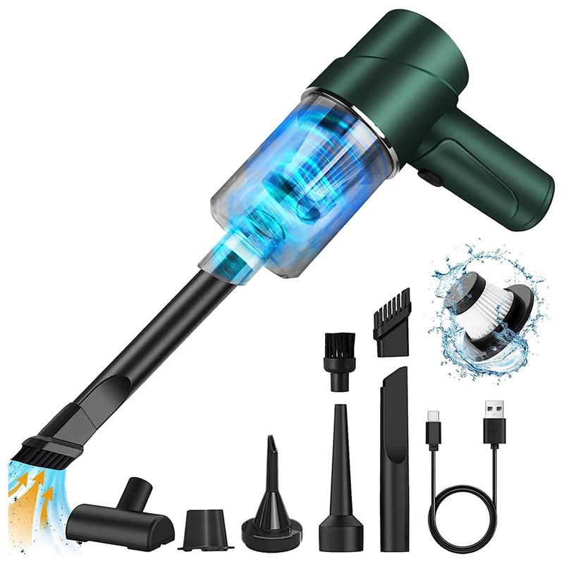 

Handheld Vacuum Cleaner Mini Car Vacuum Cleaner Vacuum Cleaner Wireless 6000PA Light Weight Portable Battery Vacuum Cleaner