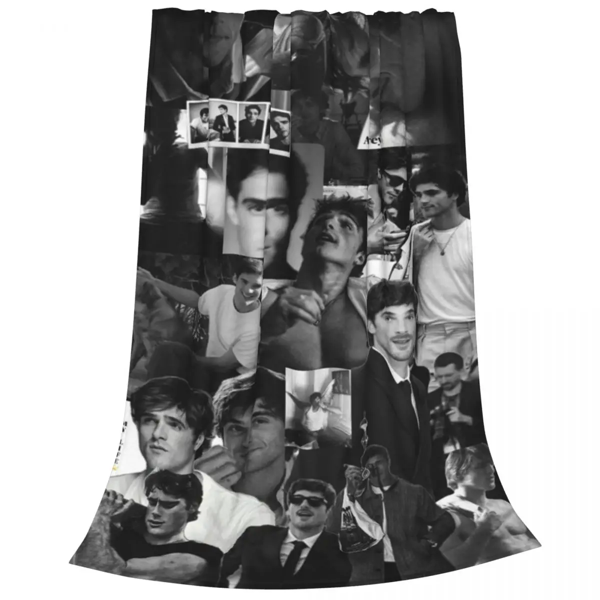 Одеяла в клетку фланелевые зимние с австралийским актером