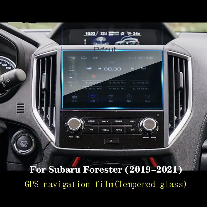 

Для Subaru Forester 2019-2021, Автомобильная GPS-навигационная пленка, ЖК-экран, аксессуары для защиты от царапин