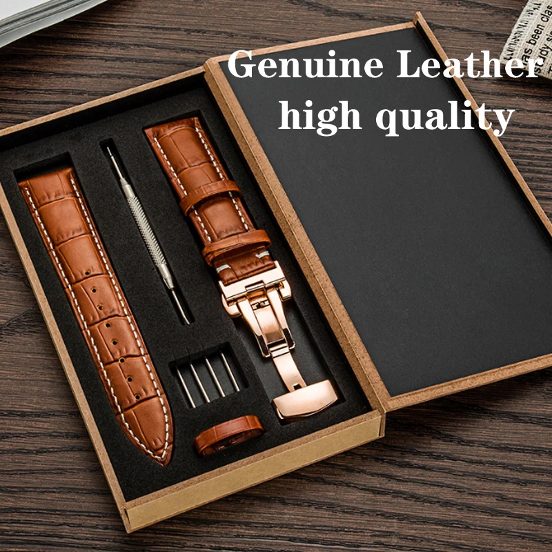 

Genuine Leather Strap For Samsung Galaxy watch 45 46mm/Gear S4 S3 Classic/Frontier band 22mm Retro Wrist Bracelet WatchBand 3pro