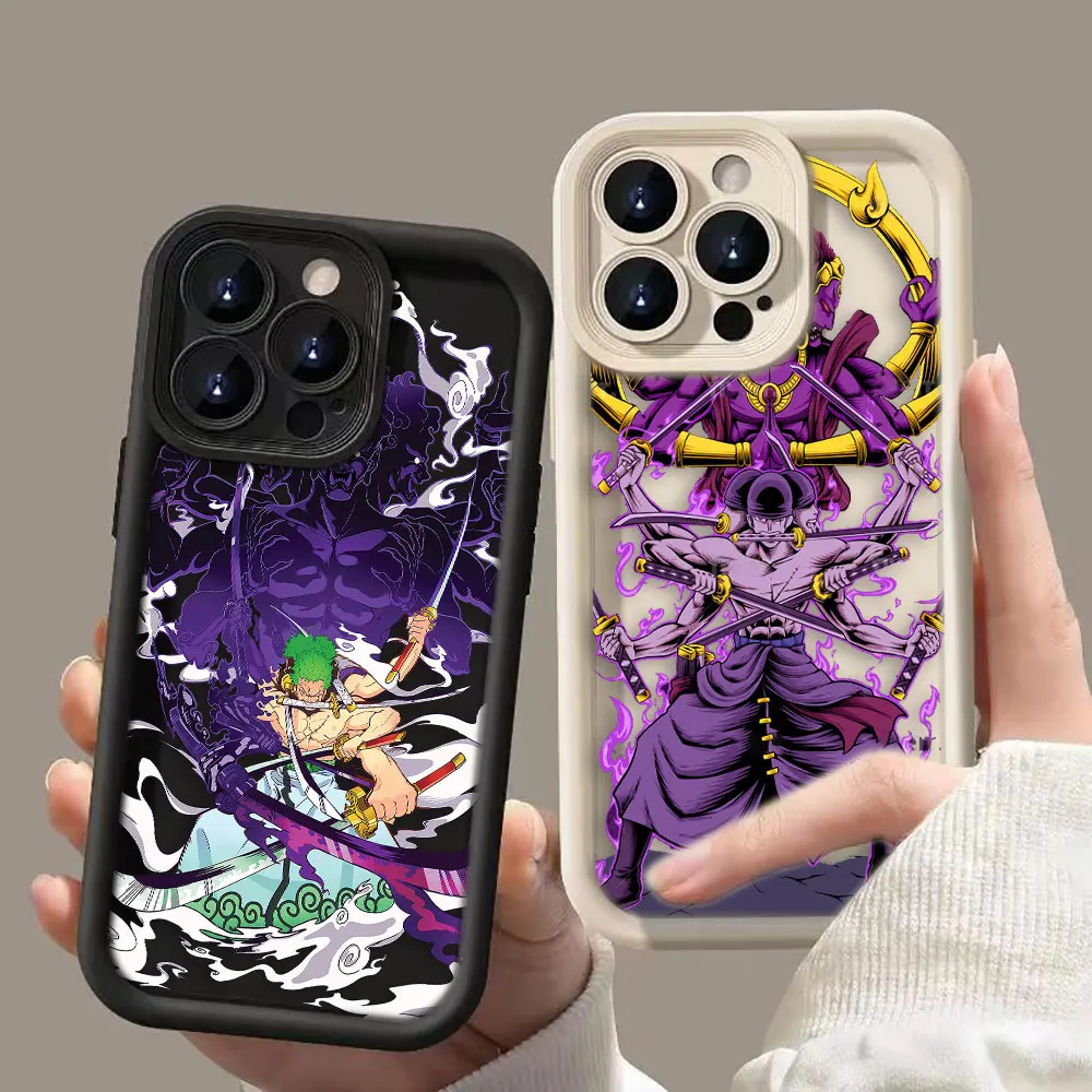 Фото Чехол для телефона One Piece GEAR 5 Zoro Luffy для Xiaomi 15 15T 17 14 14T PRO MAX 8 11 12 12T 13 LITE 5GNE, противоударный чехол-накладка DIY №1