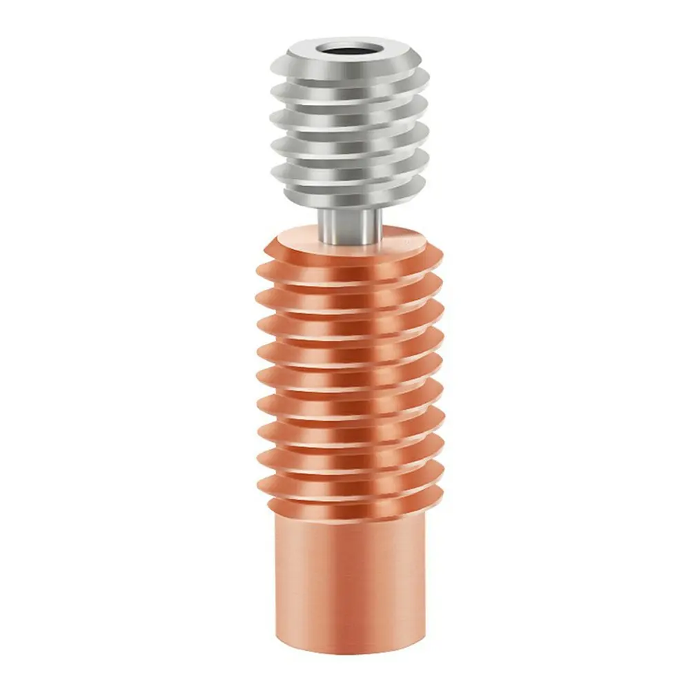 

Throat Titanium Alloy Bi-metal Heatbreak Throat For E3Ds V6 Heater Block For Prusa I3 MK3 Break 1.75MM Filament Smooth Hot Sale