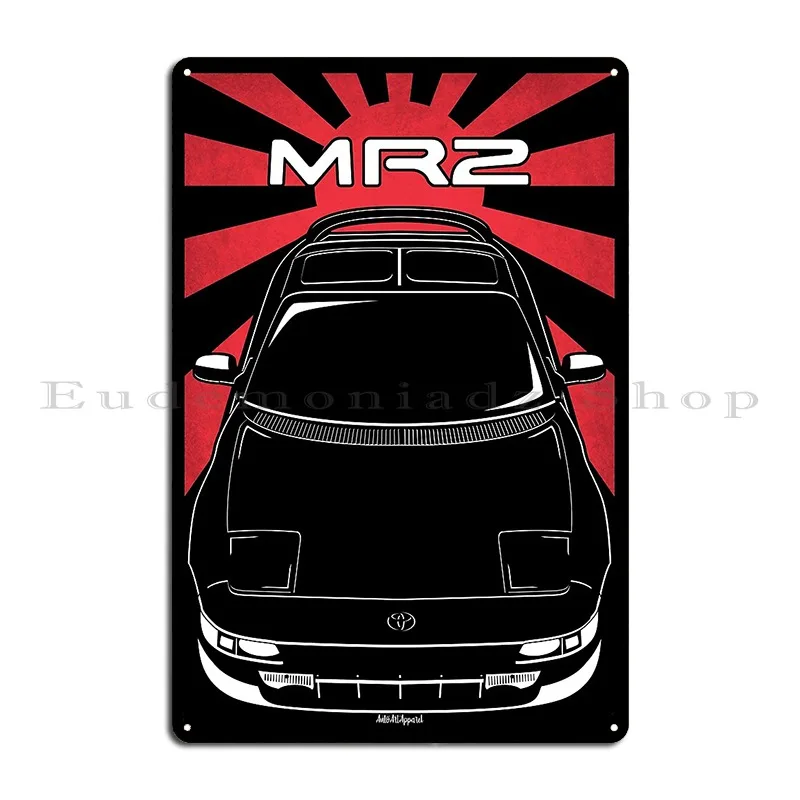 

Металлическая табличка Supra MK3 JZA70 MR2 MK1 Black 'N White Archive 2