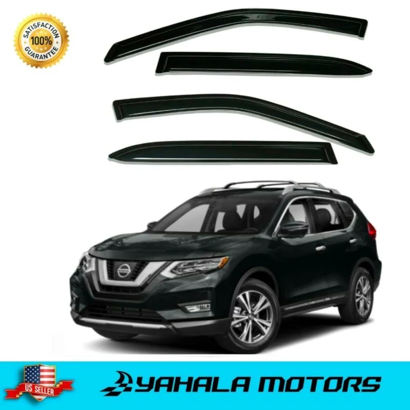

Защита от дождя на боковое окно, дефлекторы для Nissan 2014 - 2019 Rogue