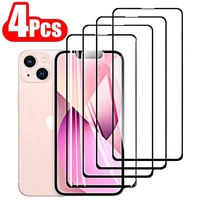 4pcs full cover tempered glass for iphone 11 12 13 pro max screen protector protective glass on iphone 11 12 13 xr xs max glass