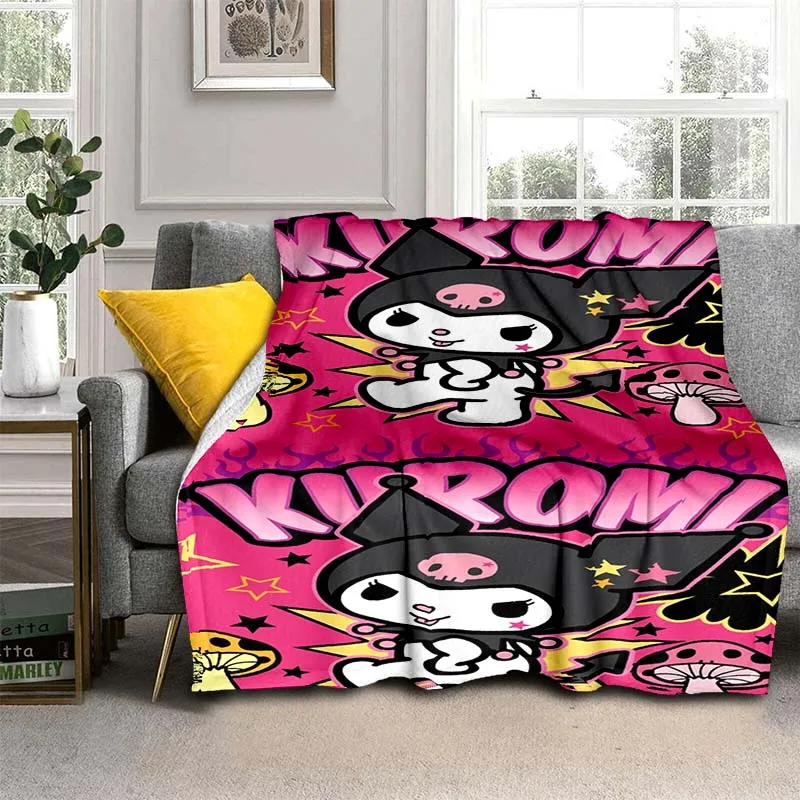 

Маленький Дьявол, мягкое одеяло с милым Кроликом, Фланелевое, для гостиной, спальни, дивана, портативное одеяло, одеяло для пикника, детское одеяло для сна