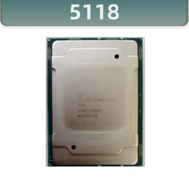 

GOLD 5118 CPU 12-core 2.3GHz 16.5MB L3 Cache 10.4Gt/s 14NM 105W Processor