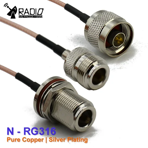 Кабель RG316 N-N Erilles
