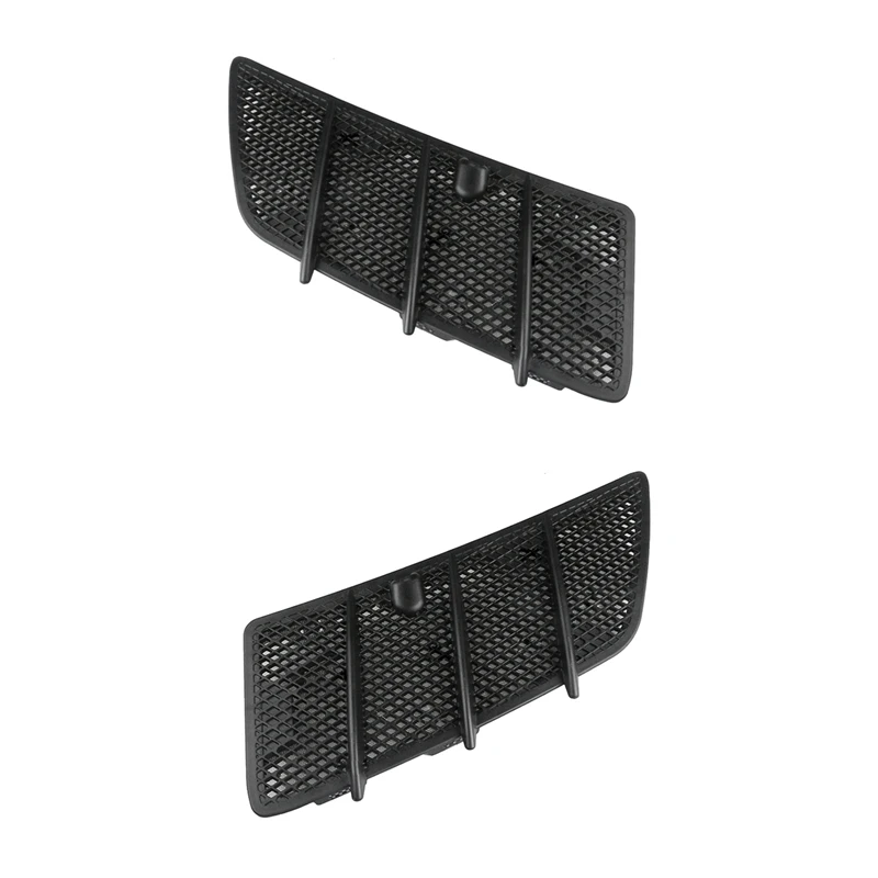 

2 Pcs Car Hood Upper Air Vent Grille Cover For Mercedes Benz W164 ML GL 320 350 450 550 63AMG 2008-2011 Right & Left