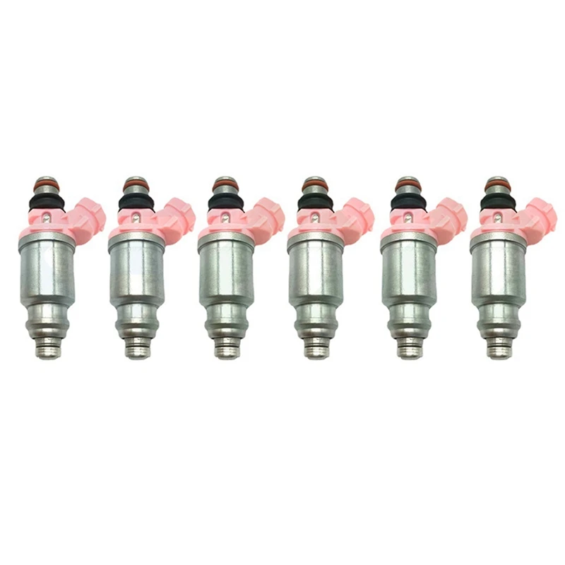 

6Pcs Fuel Injection Nozzle For Toyota Land Cruiser Lexus LX450 4.5L 1993-1997 23250-74080 23209-74080