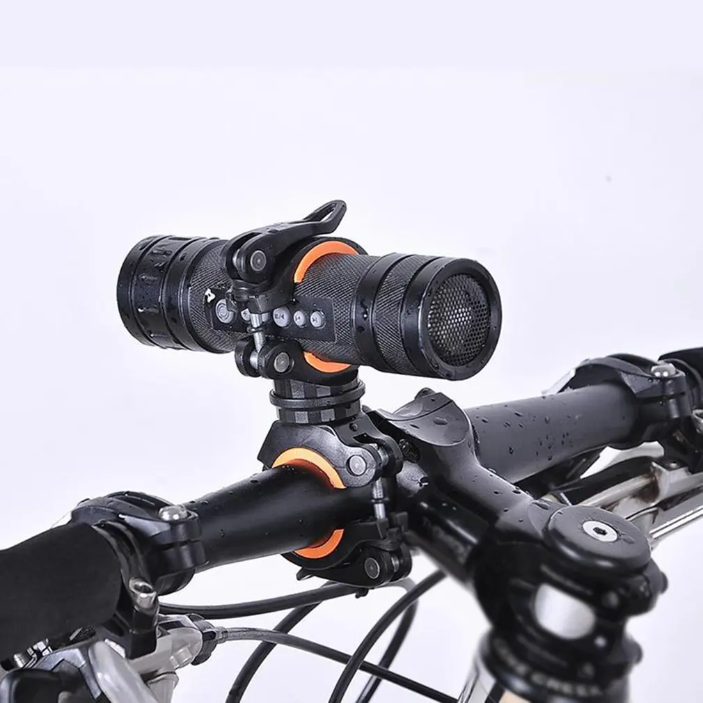

360°Rotation Light Frame Bicycle Flashlight Lamp Clip Headlight Bracket Car Clip Mountain Bike Riding Equipment Accessories
