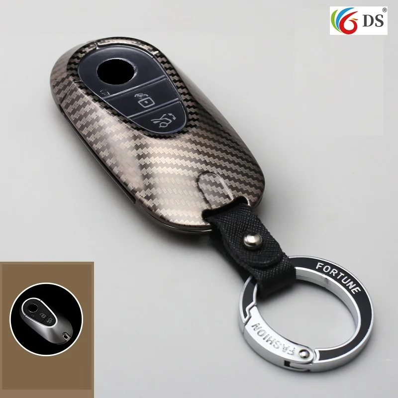 

for Mercedes Benz W223 Class S300 S350 S450 S500 2020 2021 New Zinc Alloy+TPU Car Key Case Cover