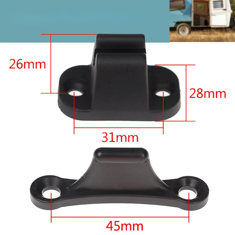 

Set Caravan Door Retainer Stopper Resile Nylon Limiters Camping For Rv Push Catch Holder Camper Accessories Motorhome