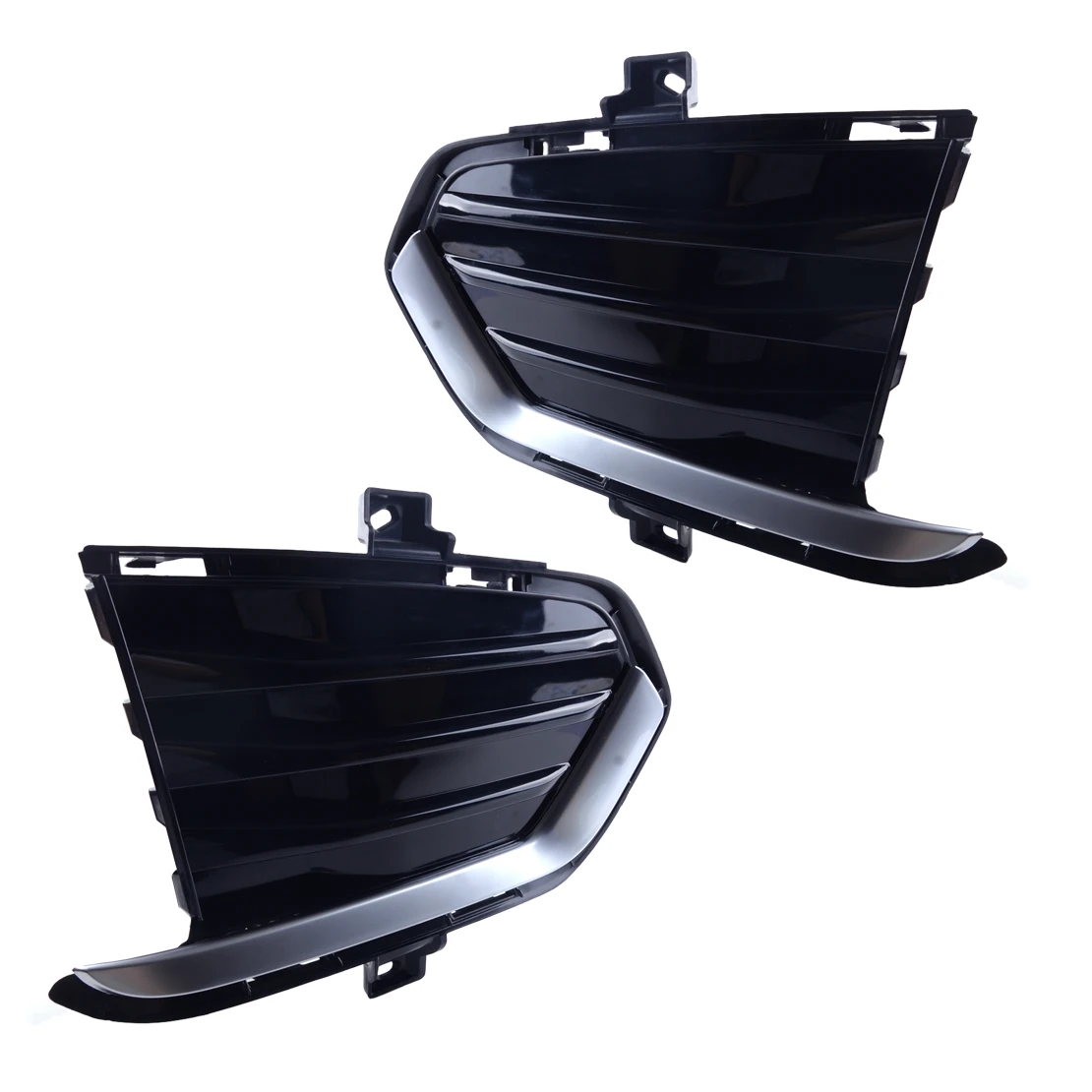 

1 Pair Car Left & Right Side Driving Fog Light Lamp Bezel Cover Grille Fit for Cadillac XT5 Base Premium Luxury 2019 2018 2017