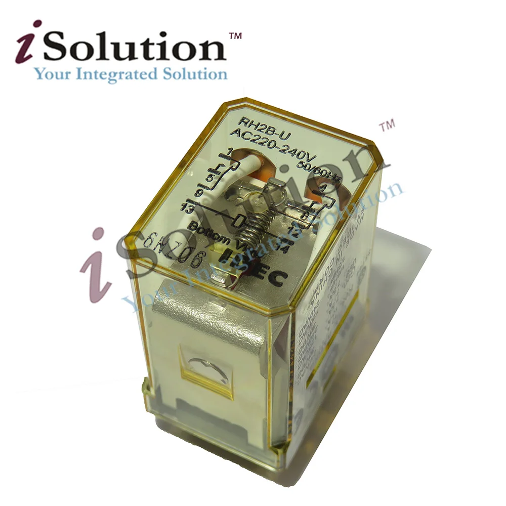 Оригинальное промежуточное реле IDEC RH2B-UL-D24 RH2B-U-D24 RH2B-UL-AC220 RH2B-U-AC220 - купить по