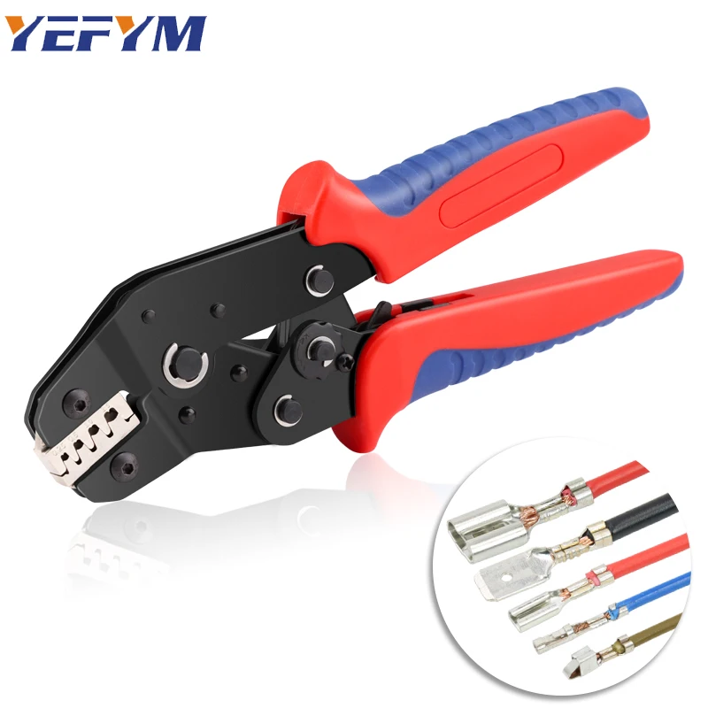 Обжимные клещи SN-48BS(= SN48B + SN28B), 0,25-1, 5 мм2, для tab 2,8, 4,8, 6,3, SM2.5, DuPont2.54, коробка, автомобильный соединитель, инструменты для проводов