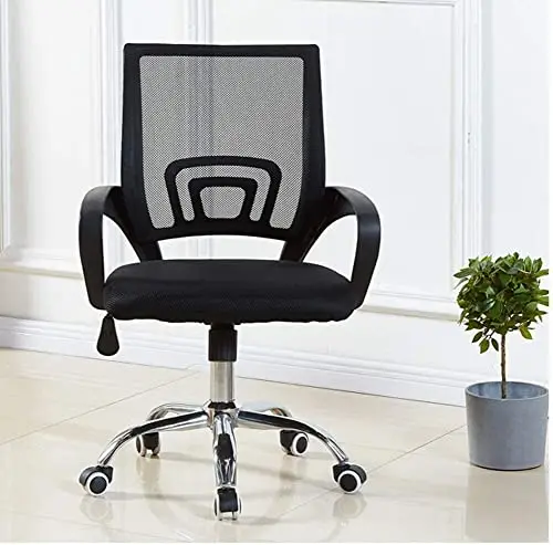 

Galaxy Design Ergonomic Computer Desk Chair with Back & Lumbar Support for Office & Gaming Model -GDF-7825 Colour Black