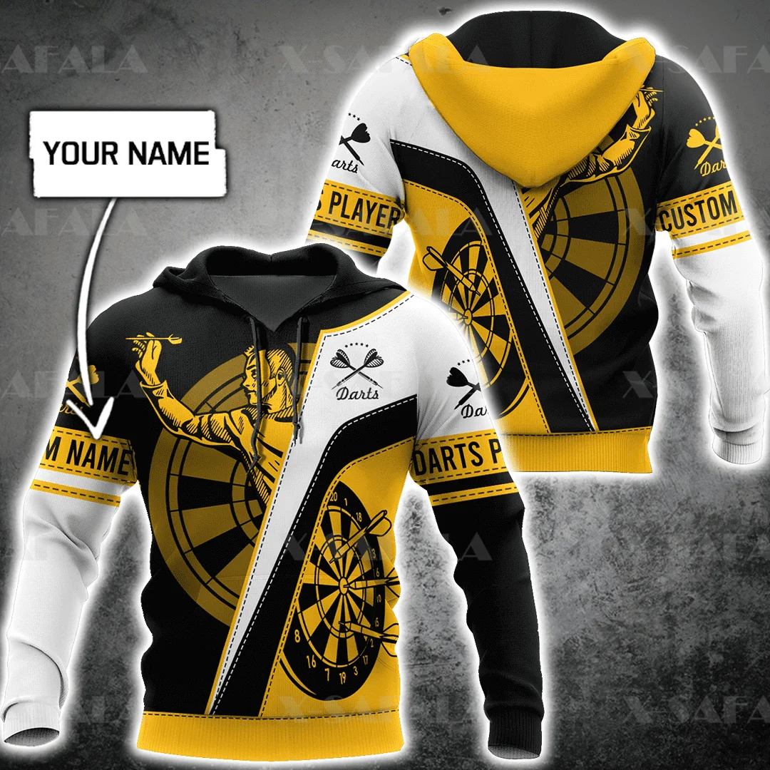 

Art Darts Dart Player Sport Custom Name 3D Print Spring Hoodie Man Women Harajuku Outwear Zipper Pullover Sweatshirt Casual-6