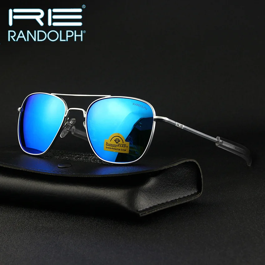 Солнцезащитные очки Pilot USA.RE мужские, брендовые дизайнерские зеркальные AGX с закаленными стеклами, AO, TJ115