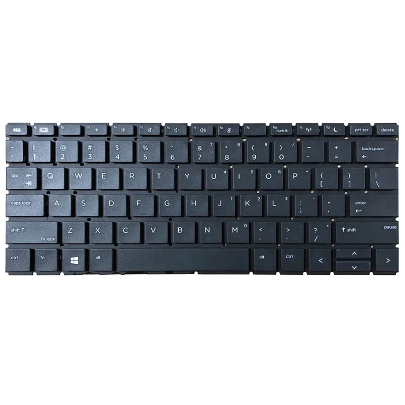 US Laptop Keyboard with English Letters/Characters- Full Size Slim Desktop Design for hp Pro Book 430 G6 435 G6 Series