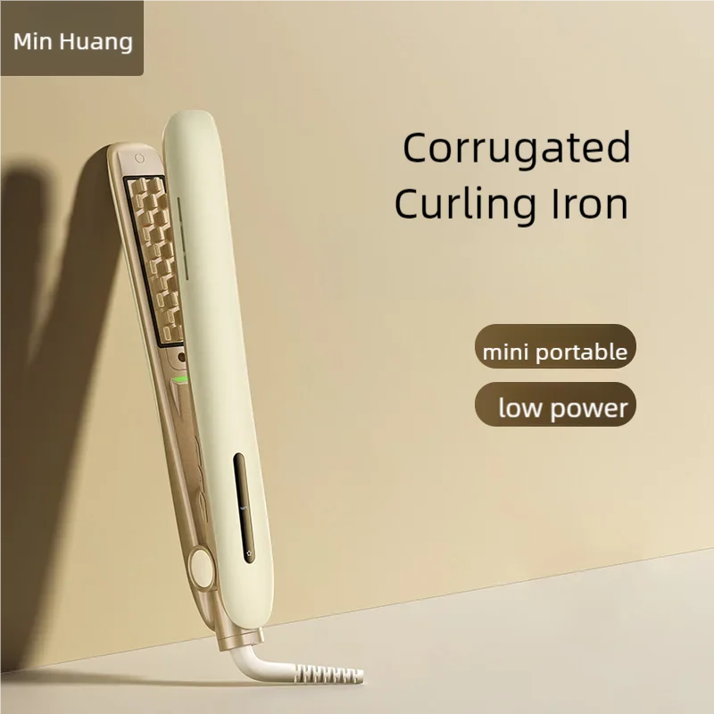 Щипцы для завивки волос электрические мини-щипцы гофрированная пластина