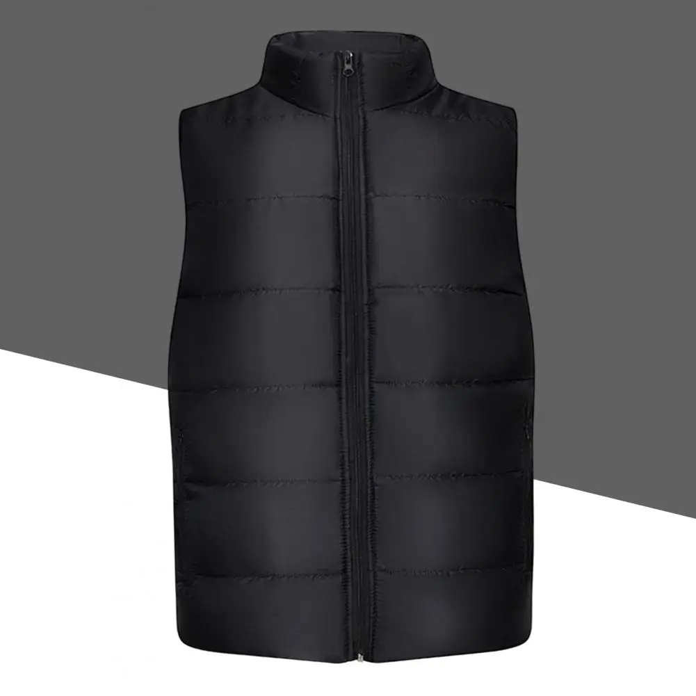Модный зимний жилет Свободный дышащий однотонный