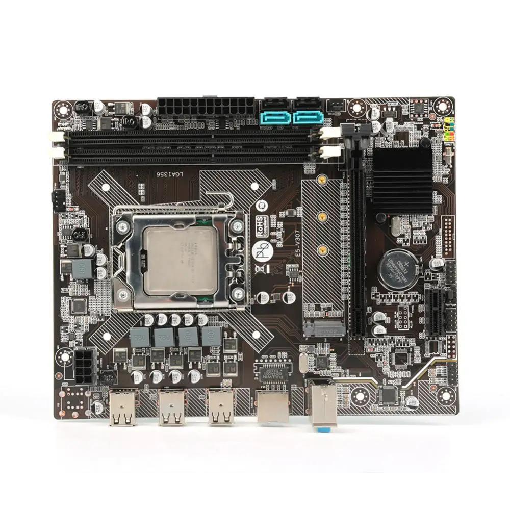 MACHINIST X79 Motherboard Support Xeon E5 2430 Series CPU Processor M.2 NVME X79a LGA 1356 Set Kit 8GB DDR3 ECC RAM Memory CPU