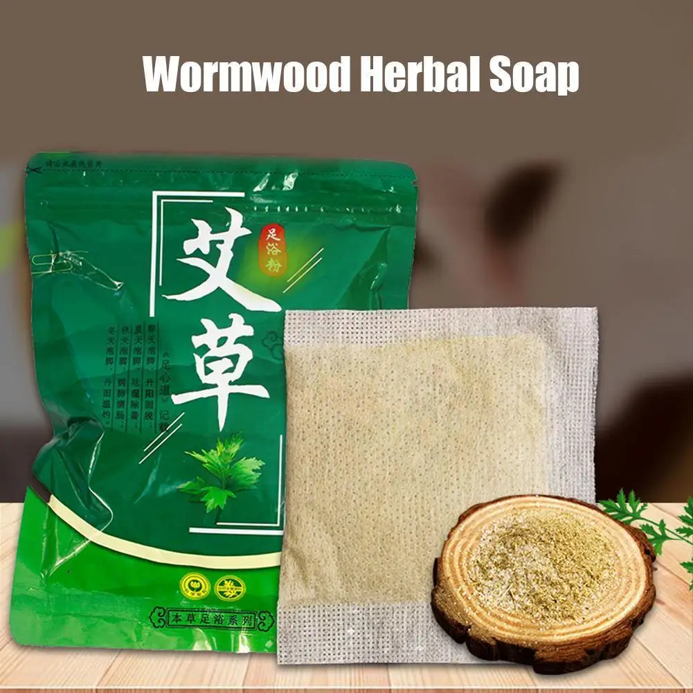 

2021new 6g X 30 Bags Wormwood Angelica Foot Bath Bag Soothing Dispel Moxa Powder Coldness Washing Feet Leaves Care H Y3n6