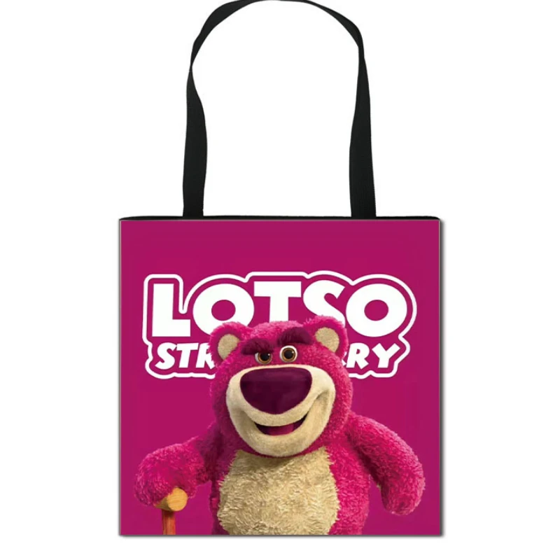 Милая мультяшная вместительная сумка-тоут История игрушек 3 Лотта Повседневная