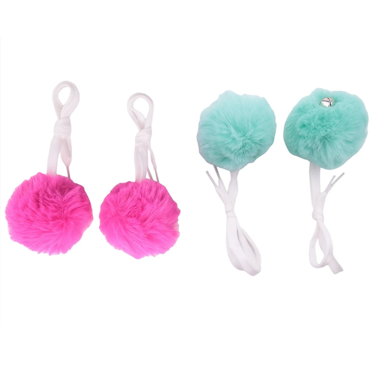 4 шт. большие помпоны для роликовых коньков женщин и девочек принцессы с