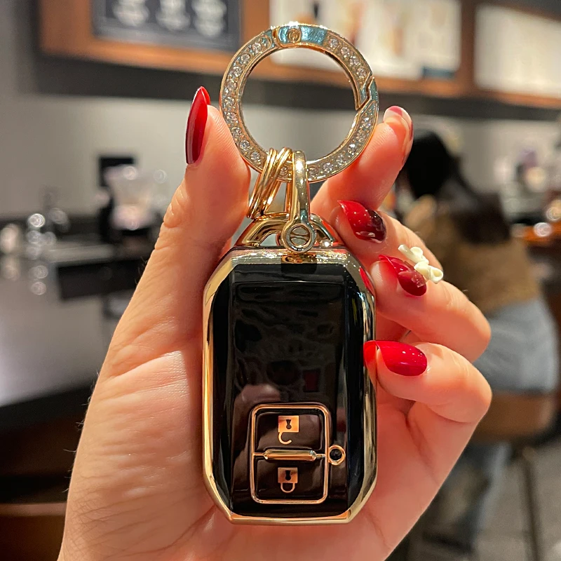 

TPU Remote Key 2 Button Car Key Case Cover for Suzuki Ertiga Swift 2017 Wagon R Japanese Monopoly Type 3C Keyless Key Fob Cover