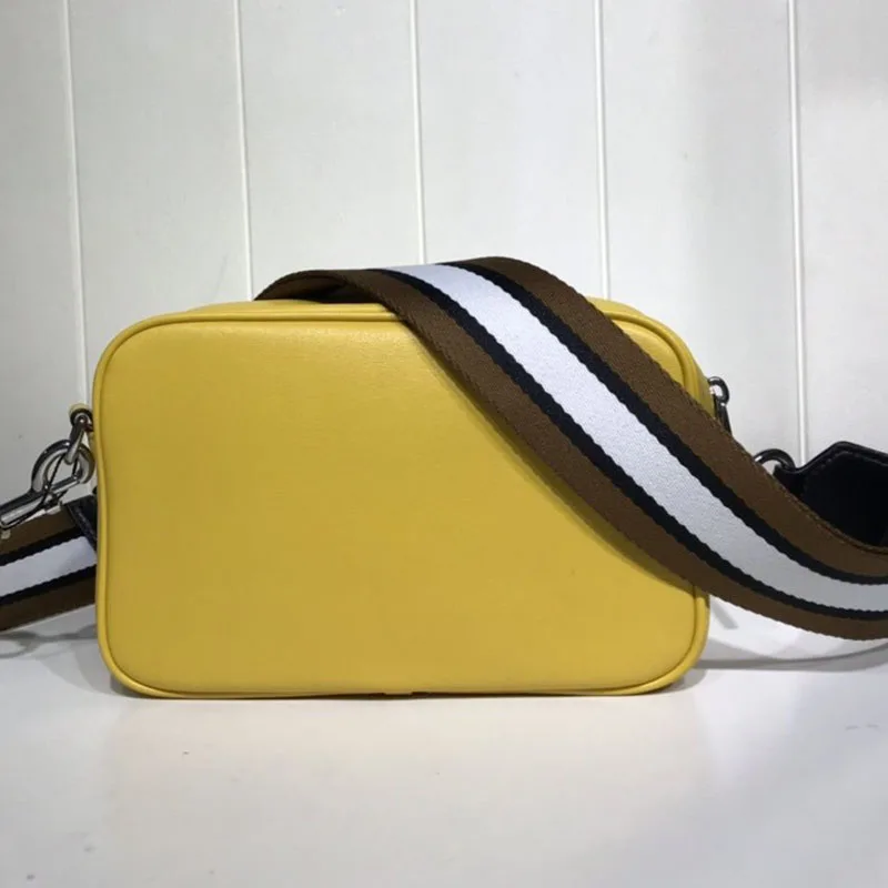 

fashion women bag black yellow green color genuine Leather shoulder bag solid wide shoulder strap crossbody bag for girl