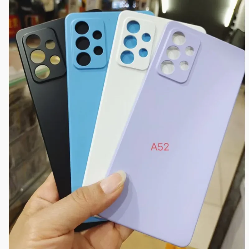 Крышка батарейного отсека для Samsung Galaxy A52 A525 A72 A32 задняя крышка корпуса телефона