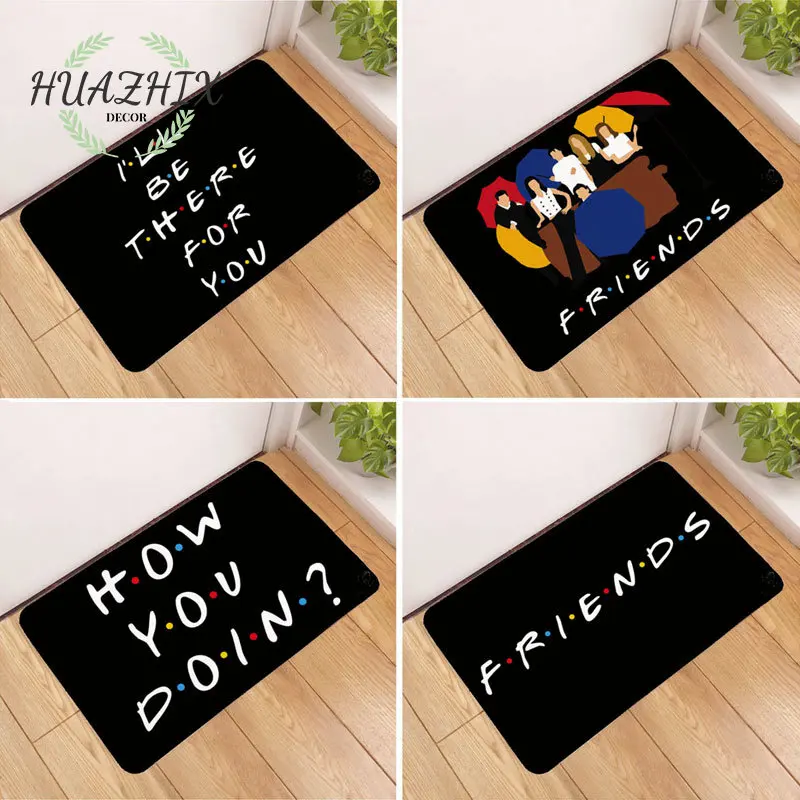 

Friends Tv Show Carpet Living Doormat Room Entrance Door Mats Floating Carpets Bathroom Rug Kitchen Hallway Floor Anti Slip Rugs