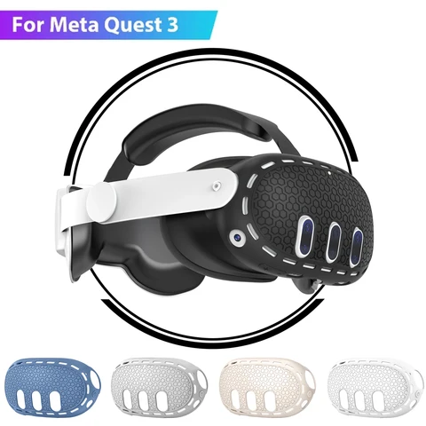 Защитный чехол для Meta Quest 3 из силикона SZKOSTON