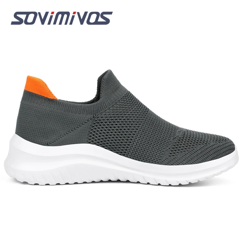 Outdoor Super Light Men Sneakers Fashion Breathable Running Sport Shoes Quality Slip-on Unisex Athletic Footwear 2022 Hot Sale