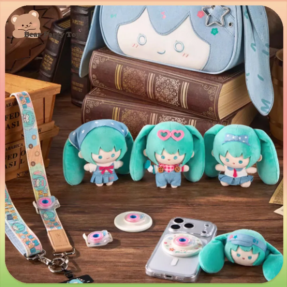 Фото Оригинальный брелок-клипса для телефона Hatsune Miku Cowboy Tribe Kaka Series Blind Box, подвеска для сумки, таинственная коробка, аниме-атрибутика, подарок для фанатов №1