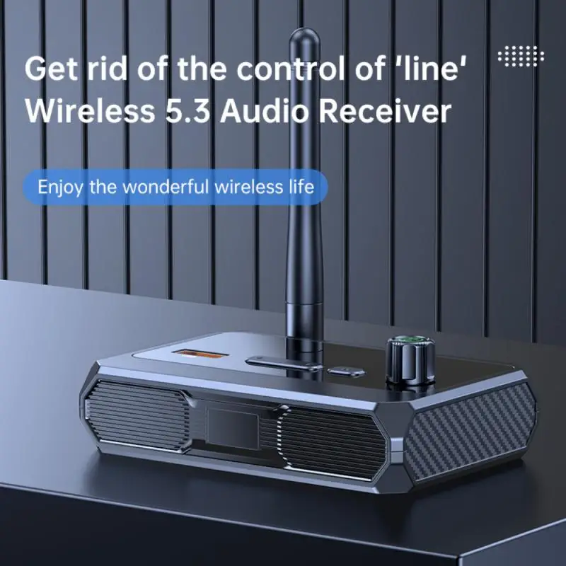 

C36 Bluetooth 5.3 Adapter Digital Display Audio Receiver 10M Audio Transmission Receiver Transmission Support Optical U Disk RCA
