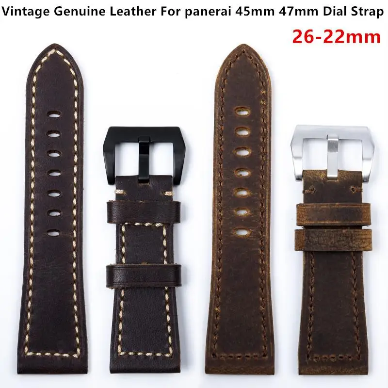 Ручной работы складной итальянский кожаный ремешок ONECMN утолщенный браслет из