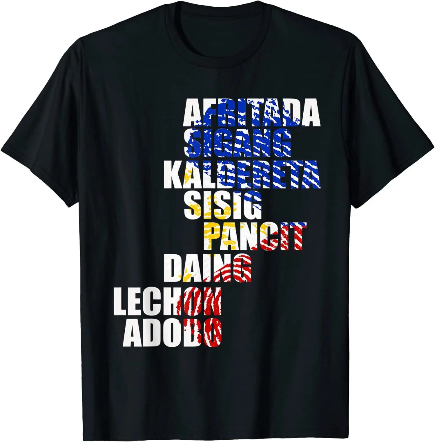 

Adobo Filipino shirt Philippines Food Men Hip Hop Cotton T Shirt Men Casual Short Sleeve Tees Tops Dropshipping