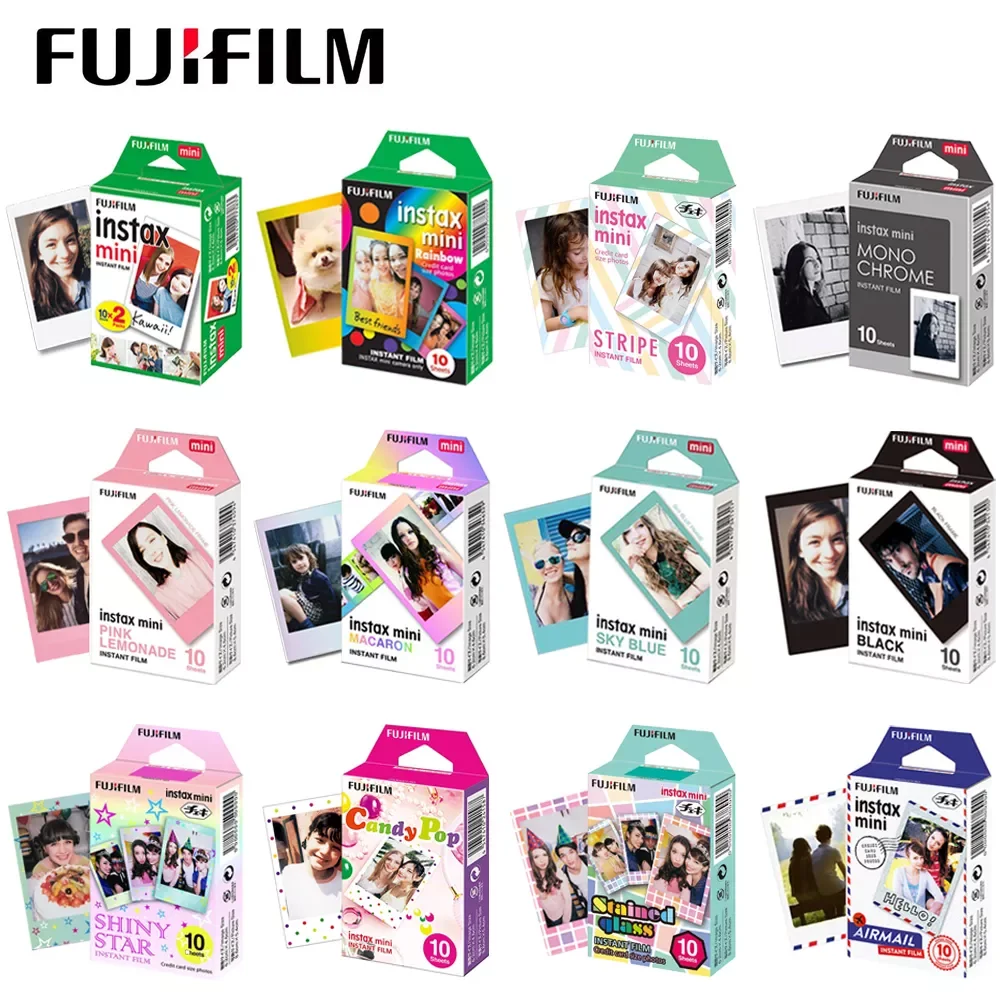 

Фоторамка Fujifilm Instax Mini 10-100 листов фотобумаги для Instax Mini 11 9 Instant 70 90 LiPlay пленочная камера