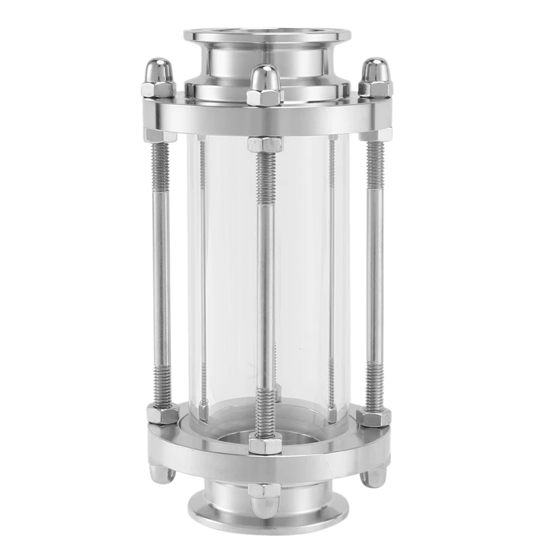 Новое встраиваемое смотровое стекло с зажимным концом потоковое санитарное