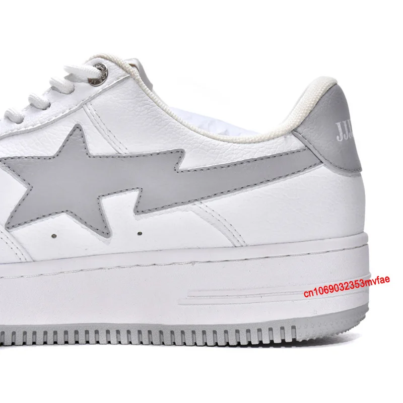 A BATHING APE x JJJJ Sta Classics Men and Women Vibe Sports Sneakers Unisex Bapesta Skateboarding Outdoor Light Walking Shoes