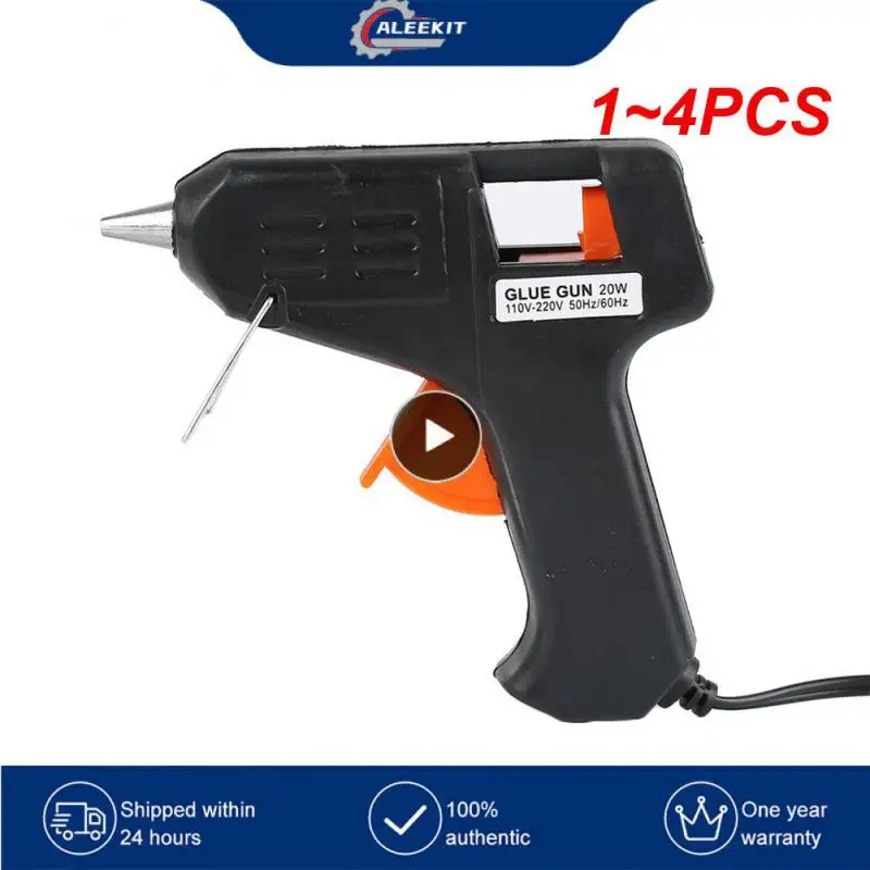 

1 ~ 4 шт. пистолет для горячего клея, промышленный мини пистолет для горячего силиконового пистолета, высокотемпературный нагреватель, инструмент для ремонта палочек 7 мм, инструмент для ремесла и ремонта