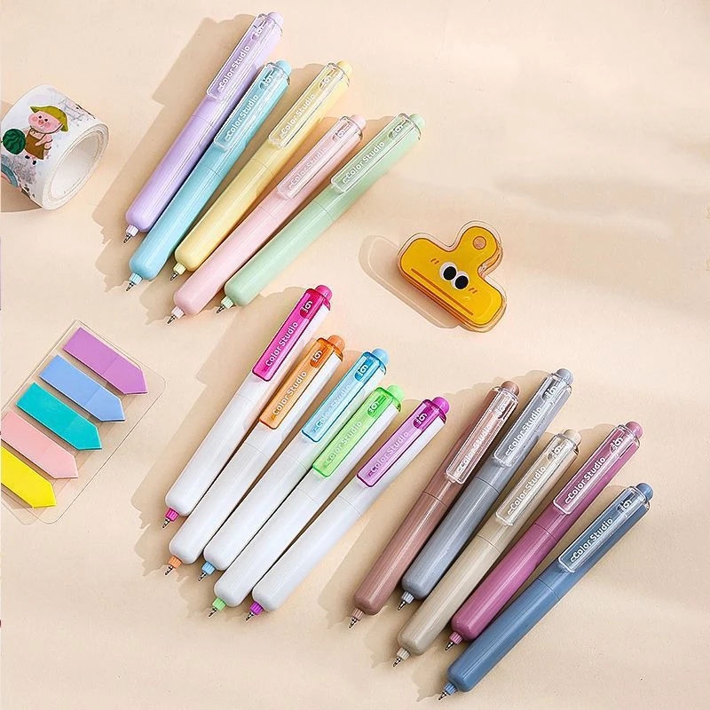 5 шт./компл. 0 мм новые цветные гелевые ручки черные сменные для письма